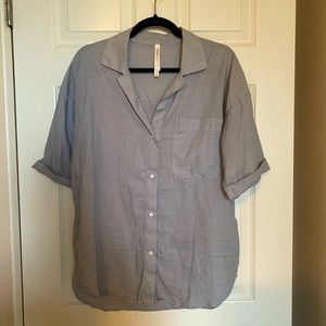 BABATON Short Sleeve Blouse, Size M